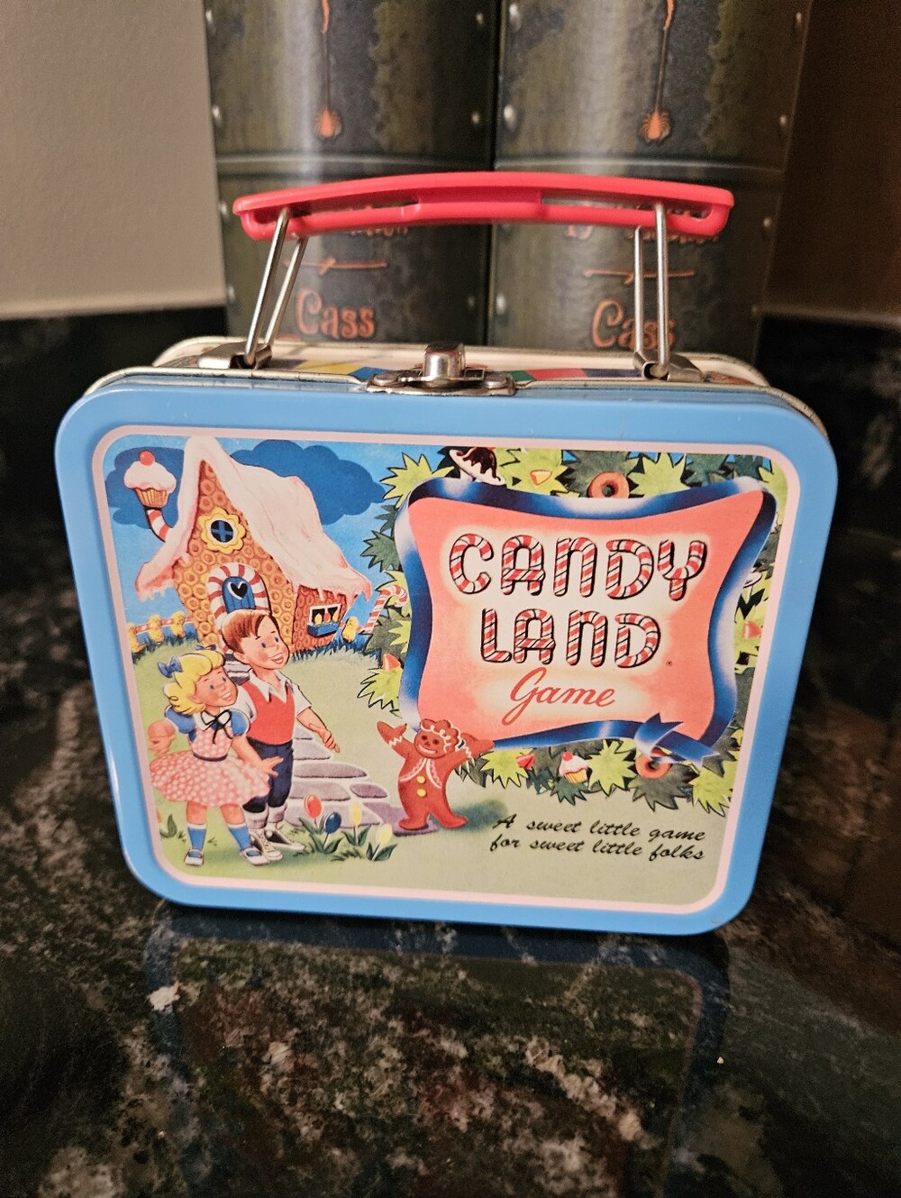 Vintage Candy Land Game Miniature Metal Lunch Box Tin (1998 Series) - Picture 3 of 7